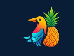 Pineapple & Bird